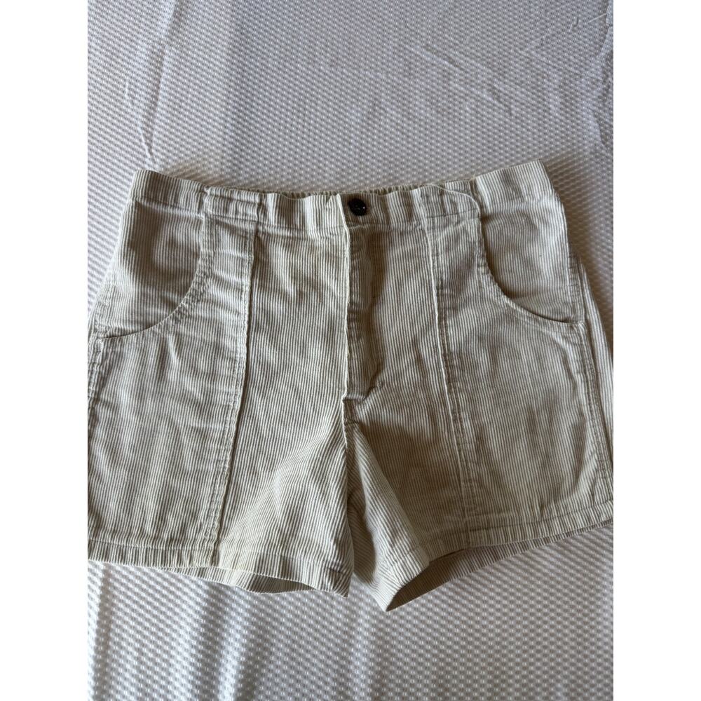 Vintage 1980-90s Weeds Gray Corduroy Talon Zip 42 (Fit 37-40) Shorts
